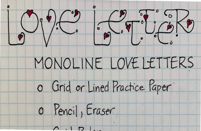 Monoline Love Letters